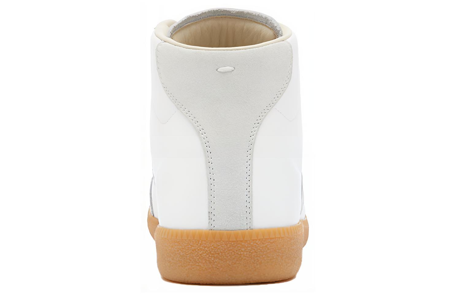 Shop Maison Margiela Replica High-Top ''Lichtgrijze Suède'' S57WS0237P1895