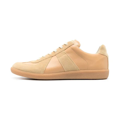 Maison Margiela Replica Low 'Brown Suede Splice'