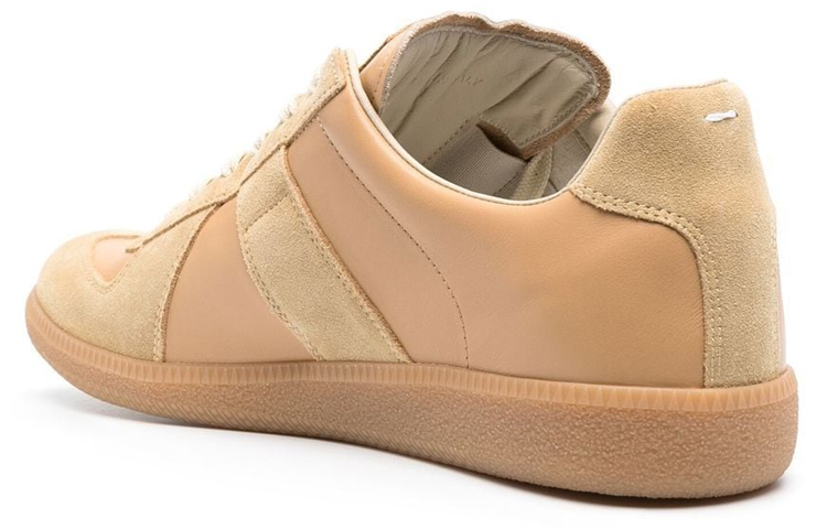 Shop Maison Margiela Replica Low 'Coklat Suede Splice' S57WS0236P1895H9387