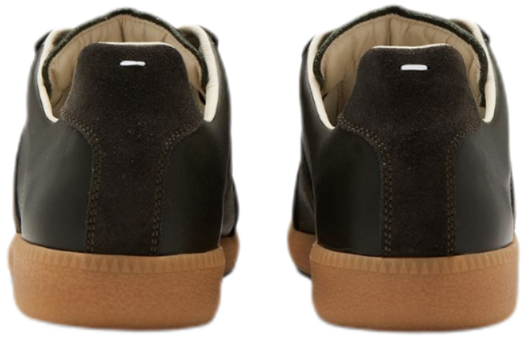 Lookbook Maison Margiela Replica 小牛皮 德訓時尚板鞋 黑棕色