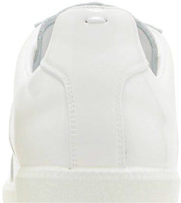 Maison Margiela Replica 經典閃亮橡膠低筒時尚板鞋 男款 白色 Sizing Maison Margiela Replica 經典閃亮橡膠低筒時尚板鞋 男款 白色