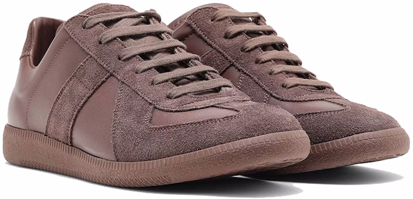 Maison Margiela Replica 小白鞋 '褐色麂皮' S57WS0236P1897H8866 Lookbook Maison Margiela Replica 小白鞋 '褐色麂皮' S57WS0236P1897H8866