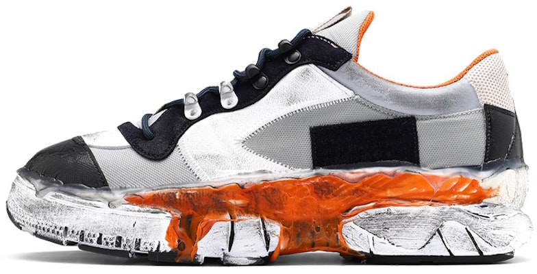 Maison Margiela Retro Fit 'Grey Black Orange Patchwork' S57WS0383P4023H8589 Buy Maison Margiela Retro Fit 'Grey Black Orange Patchwork' S57WS0383P4023H8589