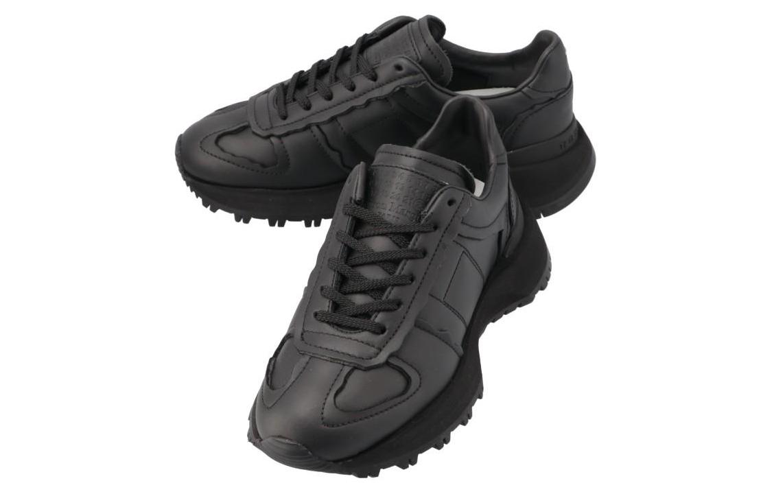 Shop Maison Margiela Retro Low "Nero" S58WS0241P5340T8013