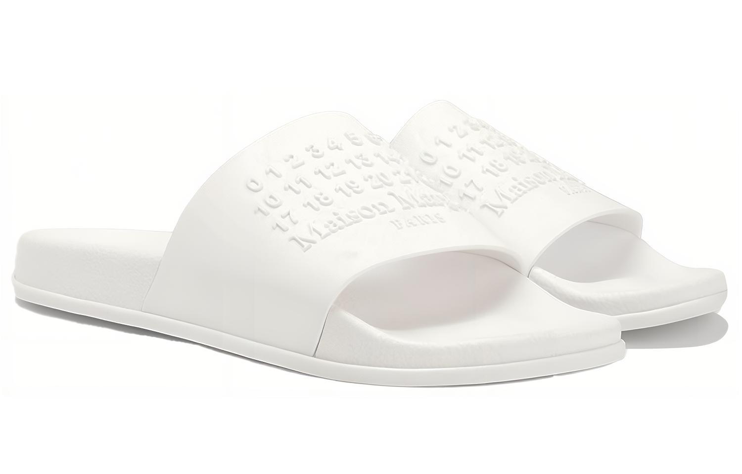 Shop Maison Margiela Retro Runner 'White Script' S57WX0024P3131T1003