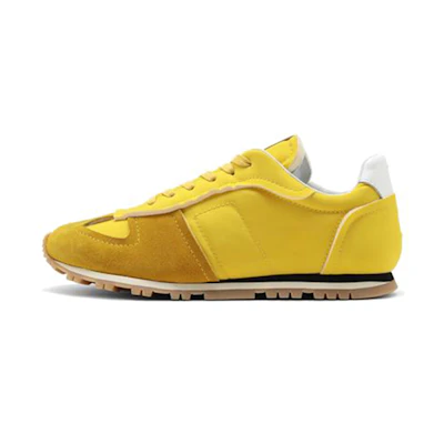 Maison Margiela Retro Sneaker 'Yellow Nylon Suede'
