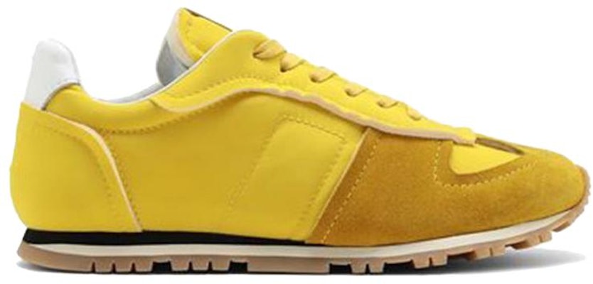 Maison Margiela Retro Sneaker 'Yellow Nylon Suede' S37WS0579P4311H8873 Order Maison Margiela Retro Sneaker 'Yellow Nylon Suede' S37WS0579P4311H8873