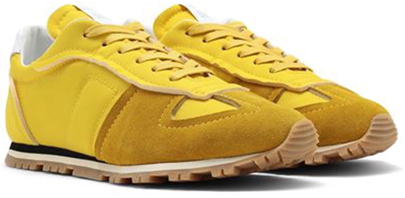 Maison Margiela Retro Sneaker 'Yellow Nylon Suede' S37WS0579P4311H8873 Lookbook Maison Margiela Retro Sneaker 'Yellow Nylon Suede' S37WS0579P4311H8873