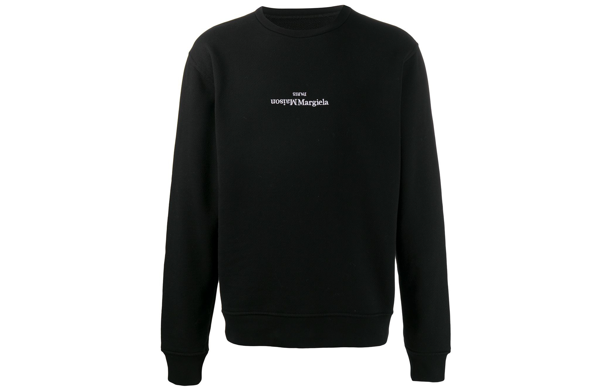 Order Maison Margiela 倒置刺繡標誌男女款圓領長袖衫 S50GU0148S25451900