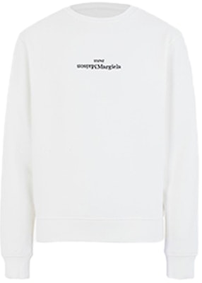 Maison Margiela 倒置刺繡標誌男女款圓領長袖衫 S50GU0148S25451900 Details for Maison Margiela 倒置刺繡標誌男女款圓領長袖衫 S50GU0148S25451900