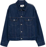 Maison Margiela Reversible Loose-Fit Long-Sleeve Jacket Navy Blue SH0AM0038M30018470 Maison Margiela Reversible Loose-Fit Long-Sleeve Jacket Navy Blue SH0AM0038M30018470