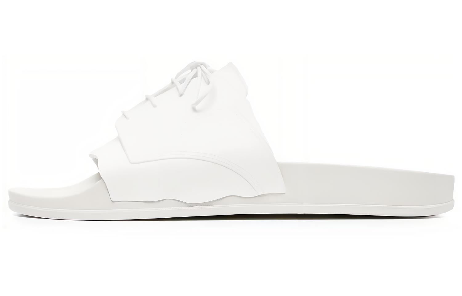 Buy Maison Margiela 白色橡胶Tabi拖鞋 S57WX0080P5411H0518