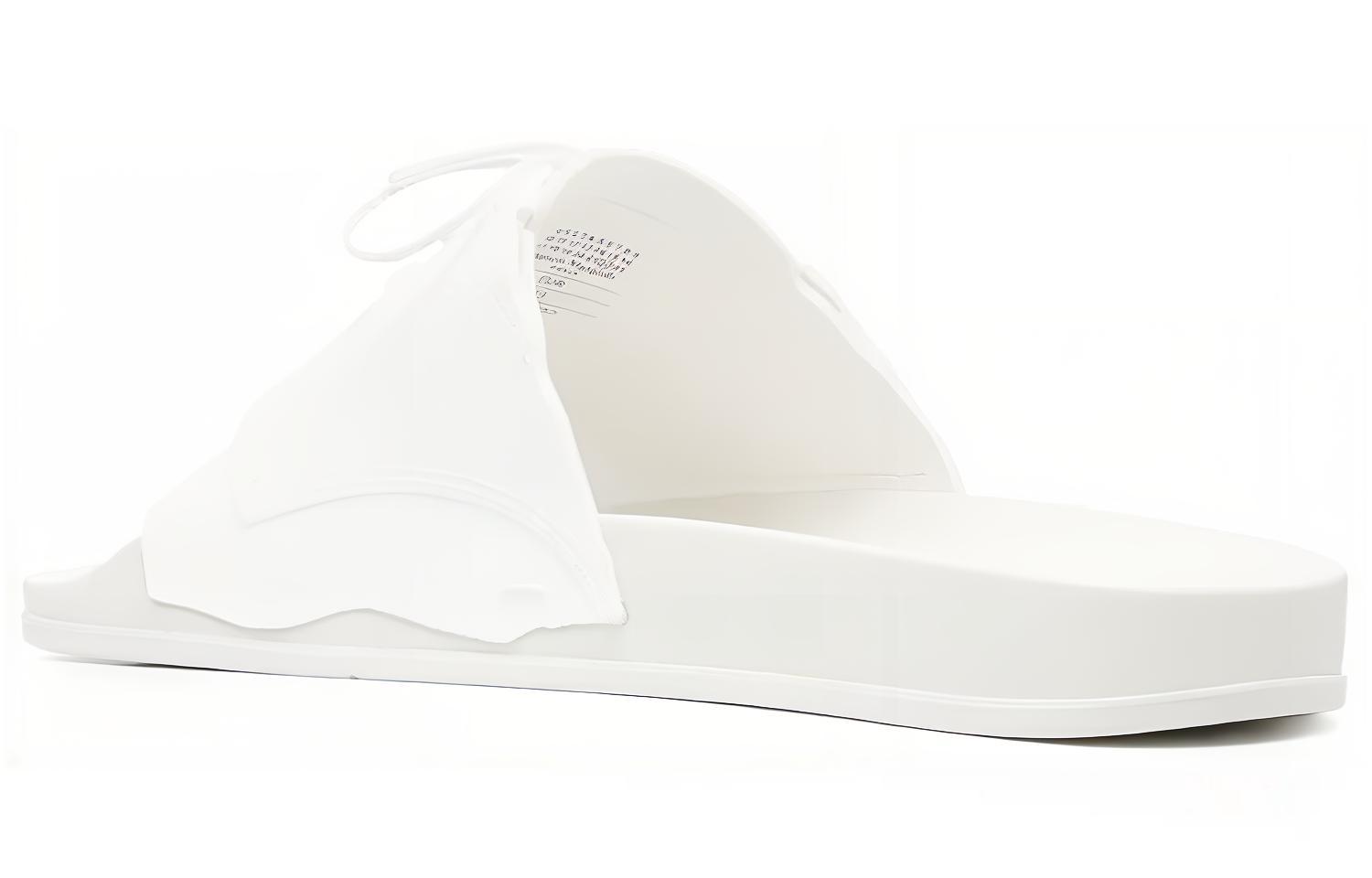 Maison Margiela Rubber Tabi Slide 'White' 圖 3