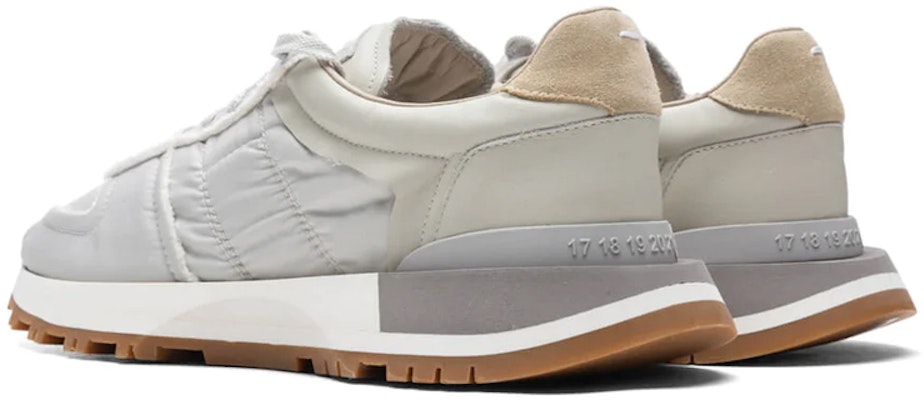 Maison Margiela 梅森馬吉拉 Replica 牛皮 低幫 運動休閒鞋 男款 灰米色 Lookbook Maison Margiela 梅森馬吉拉 Replica 牛皮 低幫 運動休閒鞋 男款 灰米色