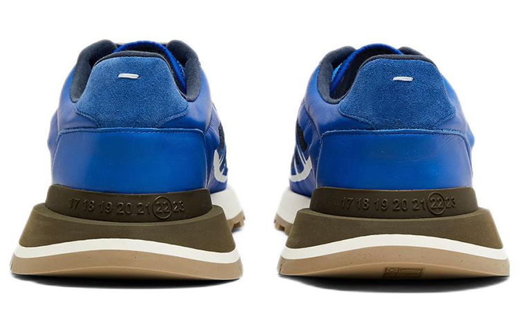 Shop Maison Margiela 舒適運動休閒鞋 藍白灰