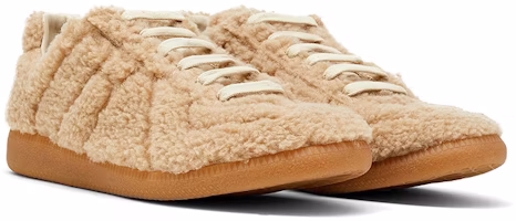 Maison Margiela Shearling Replica 'Warm Sand' Sepatu Sandal Hangat S57WS0410-P4355-T2067 Order Maison Margiela Shearling Replica 'Warm Sand' Sepatu Sandal Hangat S57WS0410-P4355-T2067
