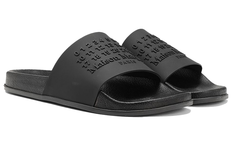 Maison Margiela Slides 'Black Script' 圖 3