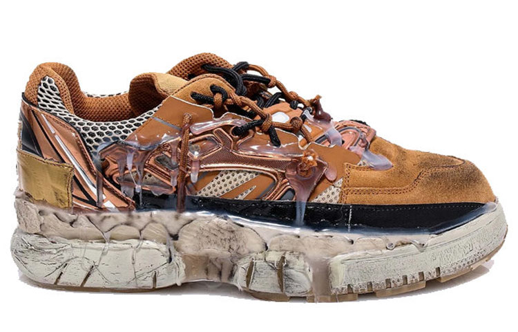 Order Baskets basses Maison Margiela ''Marron'' S57WS0257P3260H8049