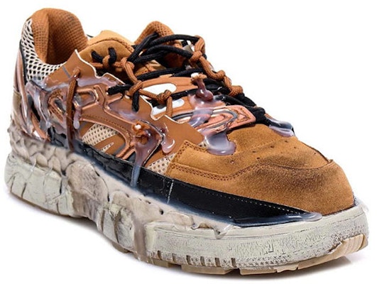 Maison Margiela 低帮运动鞋 '棕色' S57WS0257P3260H8049 Lookbook Maison Margiela 低帮运动鞋 '棕色' S57WS0257P3260H8049