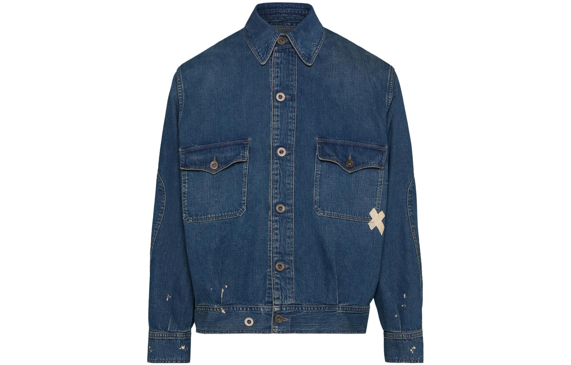 Maison Margiela Solid Color Buttoned Long-Sleeve Jacket S67BN0038S53234855