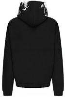 Lookbook Maison Margiela 潑濺彩漆黑色中性連帽衫 S50GU0151S25451900