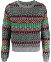 Maison Margiela SS21 Colorblock Knit Pullover Sweater Grey Fashion. S50HA1031S17837001J Maison Margiela SS21 Colorblock Knit Pullover Sweater Grey Fashion. S50HA1031S17837001J