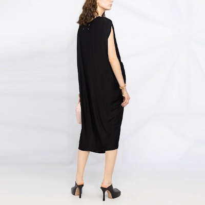 Maison Margiela SS21 四针无袖直筒连衣裙 黑色 S51CU0255S23749900 Details for Maison Margiela SS21 四针无袖直筒连衣裙 黑色 S51CU0255S23749900