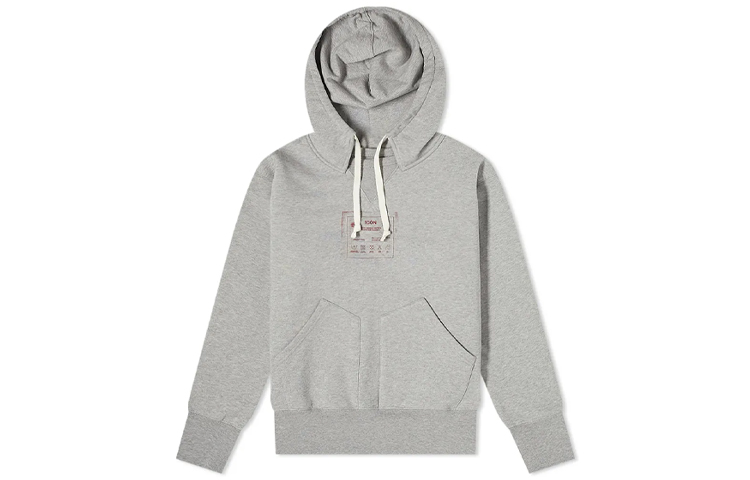 Maison Margiela SS21 Logo Embroidered Sweatshirt Blue S50GU0166S25503510