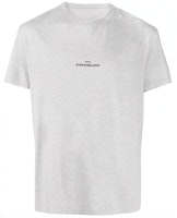 Maison Margiela SS21 Logo Embroidered Crewneck Grey T-Shirt Mens. S30GC0701S22816857M Maison Margiela SS21 Logo Embroidered Crewneck Grey T-Shirt Mens. S30GC0701S22816857M