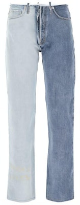 Maison Margiela SS21 Jeans Slim Fit Bicolor Bloque de Color. S50LA0175S30736965 Buy Maison Margiela SS21 Jeans Slim Fit Bicolor Bloque de Color. S50LA0175S30736965