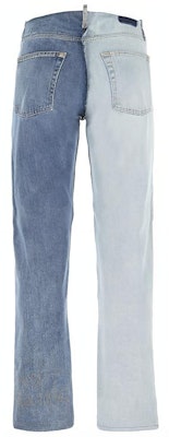 Maison Margiela SS21 Jeans Slim Fit Bicolor Bloque de Color. S50LA0175S30736965 Lookbook Maison Margiela SS21 Jeans Slim Fit Bicolor Bloque de Color. S50LA0175S30736965