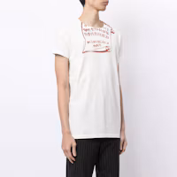 Lookbook Maison Margiela SS21 白色標誌圖案短袖T恤 S50GC0640S23865