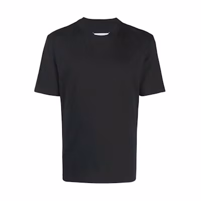 Maison Margiela SS22 Black Minimalist Crewneck T-Shirt S50GC0672S24347855