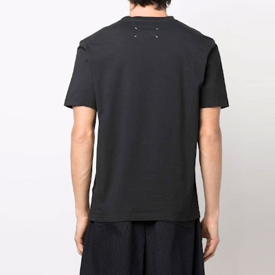 メゾンマルジェラ SS22 ブラック ミニマリスト クルーネック Tシャツ S50GC0672S24347855 Purchase メゾンマルジェラ SS22 ブラック ミニマリスト クルーネック Tシャツ S50GC0672S24347855