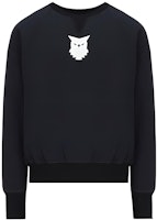 Maison Margiela SS22 Black Printed Long-Sleeve Crewneck Sweatshirt S30GU0150S23983855M Maison Margiela SS22 Black Printed Long-Sleeve Crewneck Sweatshirt S30GU0150S23983855M
