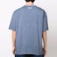 Shop Maison Margiela SS22 Kaos Logo dengan Detail Jahitan Biru. S50GC0668S23883493