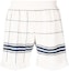 Buy Maison Margiela SS22 Celana Pendek Putih Kotak-Kotak dengan Pinggiran. S50MU0058S18024002F