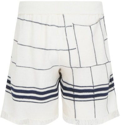 Maison Margiela SS22 Celana Pendek Putih Kotak-Kotak dengan Pinggiran. S50MU0058S18024002F Lookbook Maison Margiela SS22 Celana Pendek Putih Kotak-Kotak dengan Pinggiran. S50MU0058S18024002F