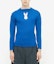 Lookbook Maison Margiela SS22 Sweater Wool Biru Bordir Kelinci Unisex. S30HB0279S17900520
