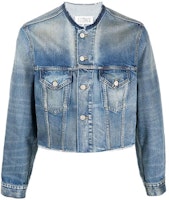 Maison Margiela SS22 Denim Jacket Blue for Men SI1AM0008S30561966 Maison Margiela SS22 Denim Jacket Blue for Men SI1AM0008S30561966