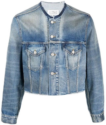 Maison Margiela SS22 Jaket Denim Biru Lelaki SI1AM0008S30561966 Order Maison Margiela SS22 Jaket Denim Biru Lelaki SI1AM0008S30561966