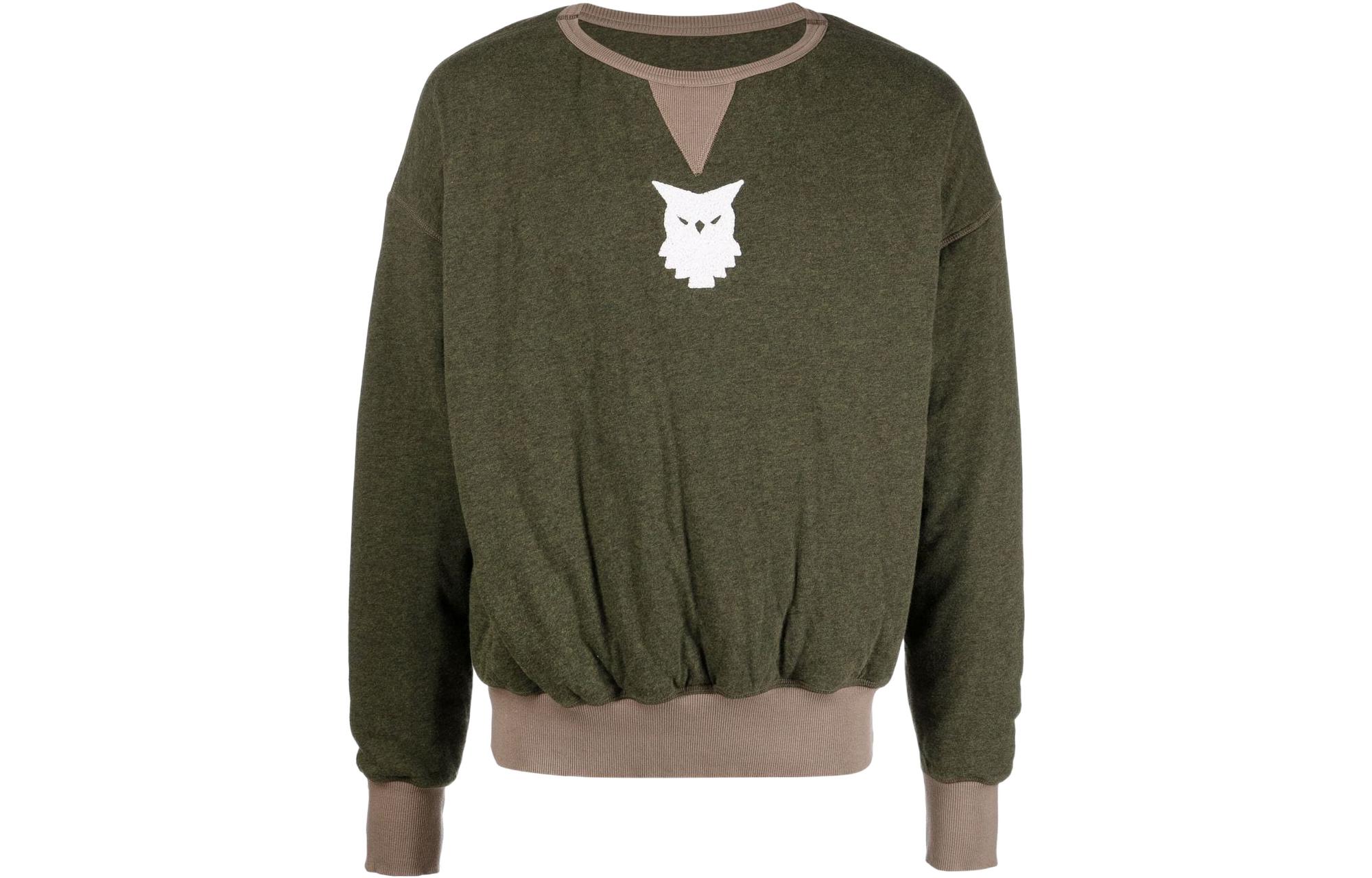 Maison Margiela SS22 Letter Logo Print Sweatshirt Black Unisex Casual Pullover S51GU0112S25498900