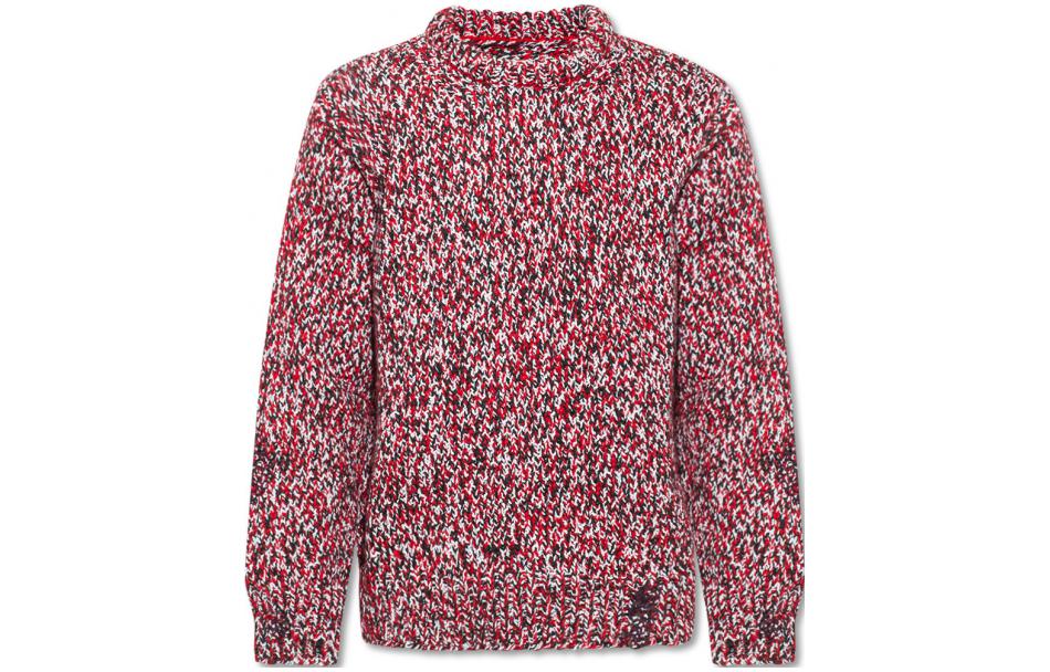 Order Jersey de Lana Multicolor Maison Margiela SS22 Rojo S30GP0339S17894002F