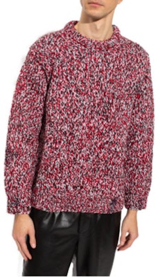 Jersey de Lana Multicolor Maison Margiela SS22 Rojo S30GP0339S17894002F Lookbook Jersey de Lana Multicolor Maison Margiela SS22 Rojo S30GP0339S17894002F