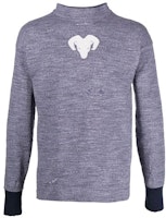 Maison Margiela SS22 Purple Graphic Print Long Sleeve Crewneck T-Shirt Mens. S30GC0734S24266524 Maison Margiela SS22 Purple Graphic Print Long Sleeve Crewneck T-Shirt Mens. S30GC0734S24266524