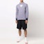 Lookbook Kaos Lengan Panjang Maison Margiela SS22 Motif Grafis Ungu Pria. S30GC0734S24266524