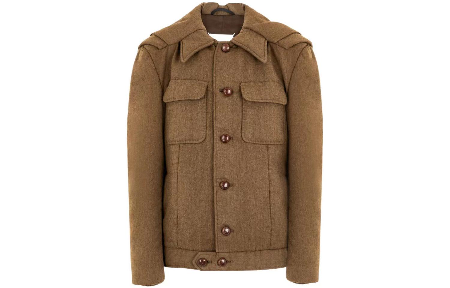 Maison Margiela SS22 Solid Shirt Collar Jacket Black S50AM0557S47798885