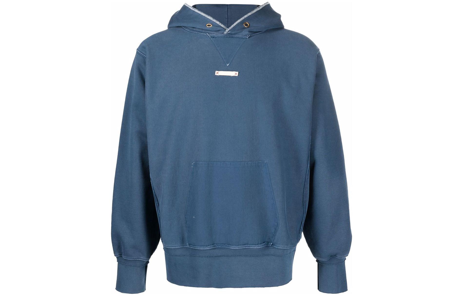 Maison Margiela SS22 Striped Crewneck Pullover Sweatshirt White Mens S50HA1047S18024002F