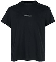 Maison Margiela SS23 Black Logo Print Crewneck Polo Shirt. S30GC0701S22816-900 Maison Margiela SS23 Black Logo Print Crewneck Polo Shirt. S30GC0701S22816-900