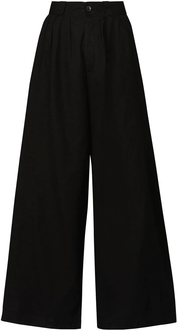 maison-margiela-ss-23-black-wide-leg-pleated-casual-pants-s50-ka-0628-s54760-900